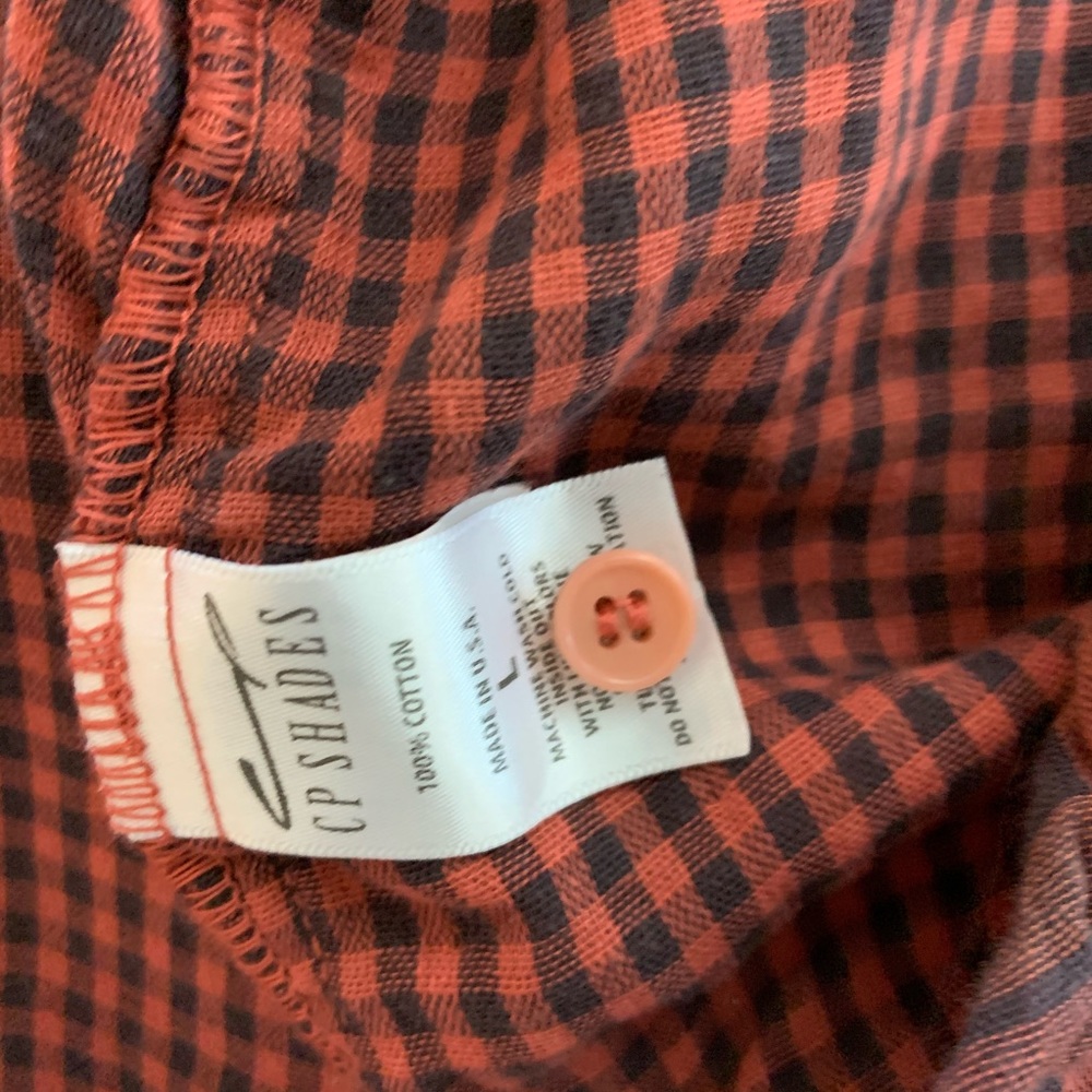 Free People CPShadesPlaid Button Down Shirt - Picture 5 of 5